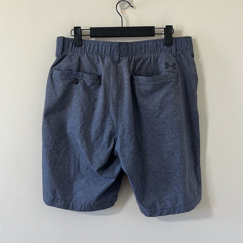 Under Armour Men’s Golf Stretch Flat Front Casual Shorts Size 34 - Picture 6 of 8